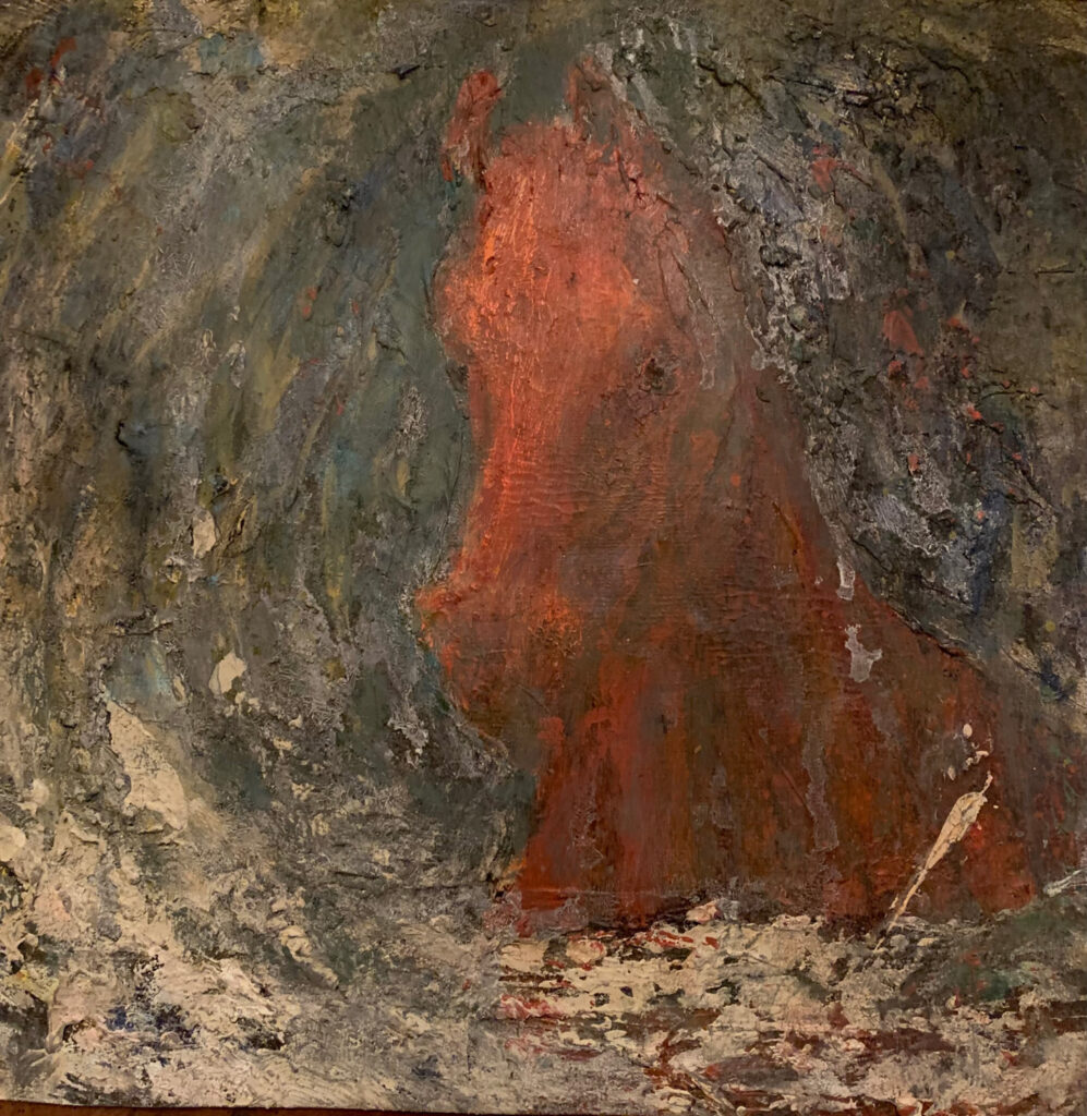Painting based on the half-horse constellation